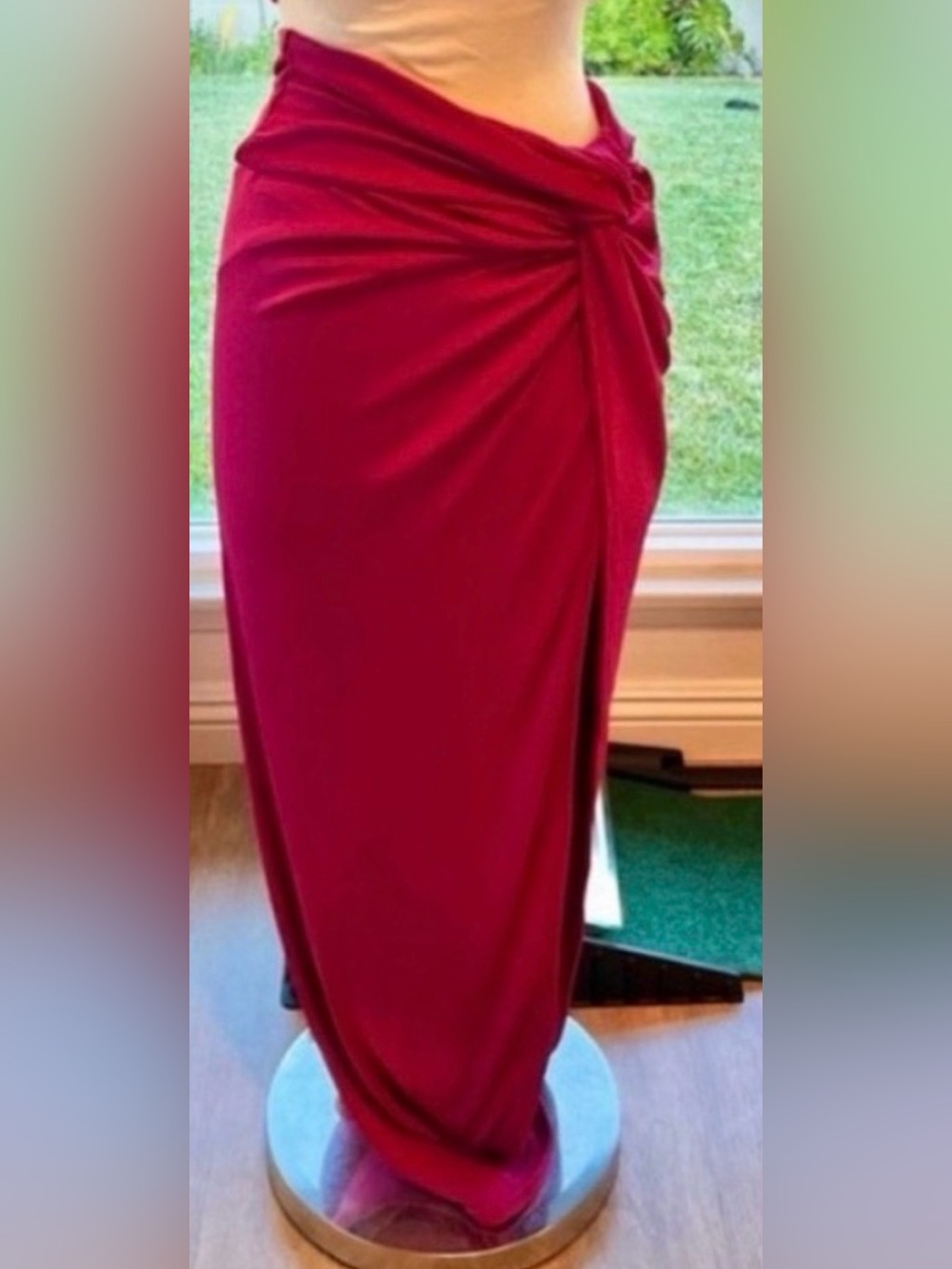 Fuschia Maxi Skirt
